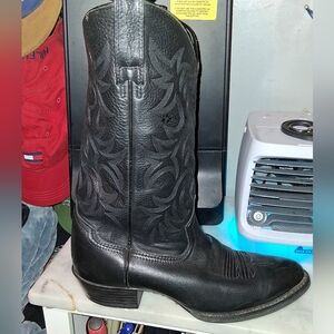 Ariat Midnight Black Western Boots